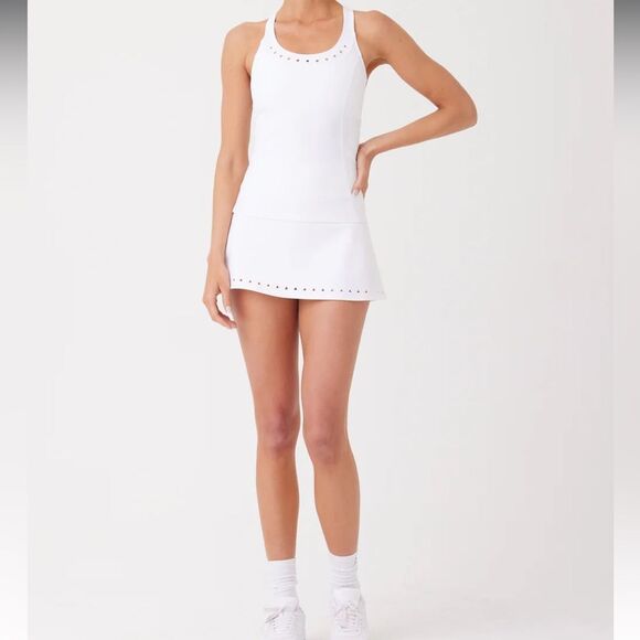 New Gigi C Roberta Tank Top white cutout - Picture 1 of 9